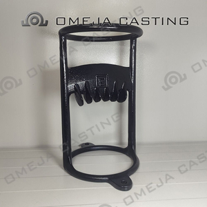 Estante de madera para cortar hierro